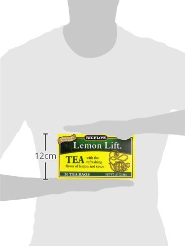 Bigelow, Black Tea, Lemon Lift, 20 Tea Bags, 1.37 oz (38 g) - [size:20 Count (Pack of 1)]