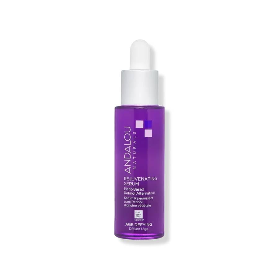 Andalou Naturals Rejuvenating Serum with Plant Based Retinol, 1 Oz - [size:1 Fl Oz (Pack of 1)]