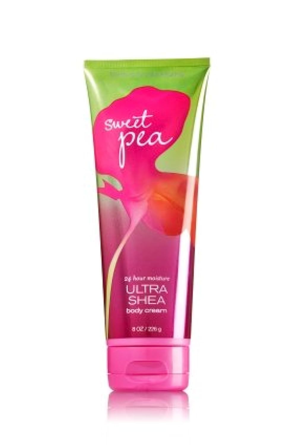Bath and Body Works Sweet Pea Ultra Shea Body Cream 8 Ounces - [size:8 Ounce (Pack of 1)]