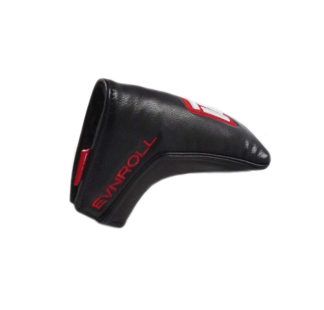Evnroll New Black Magnetic Blade Putter Headcover - [size:Standard,color:Black]