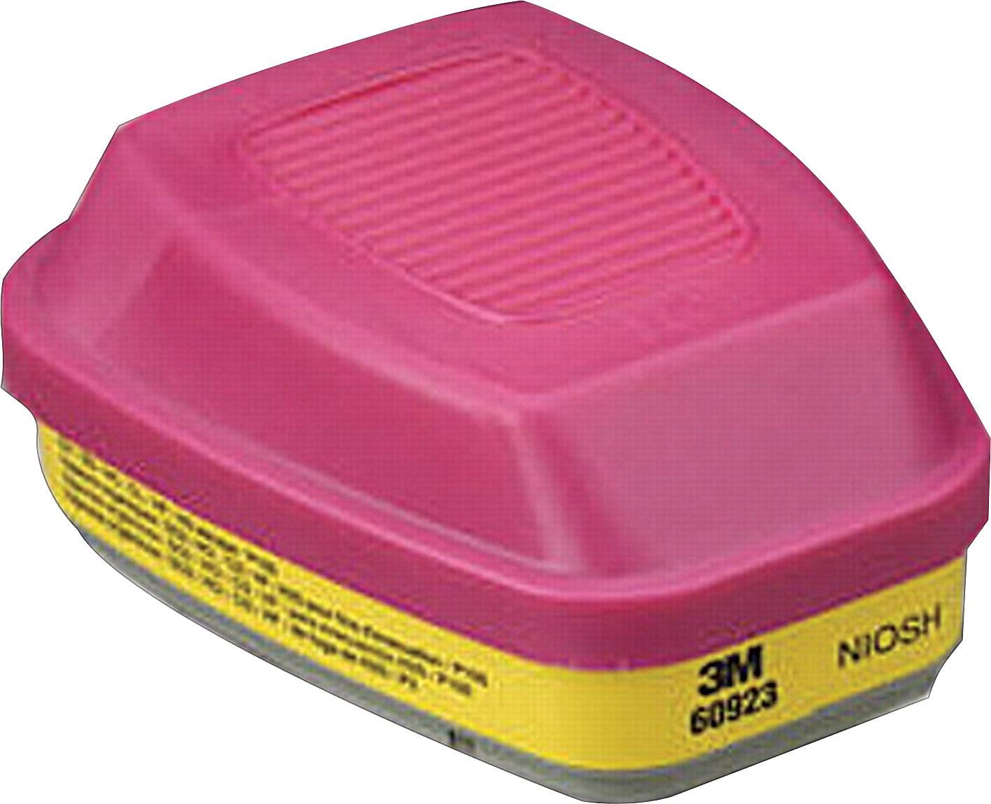 3M 60923 Organic Vapor/Acid Gas Cartridge/Filter 60923, PK/YW - [size:youth Large / 11-13,color:Multi]