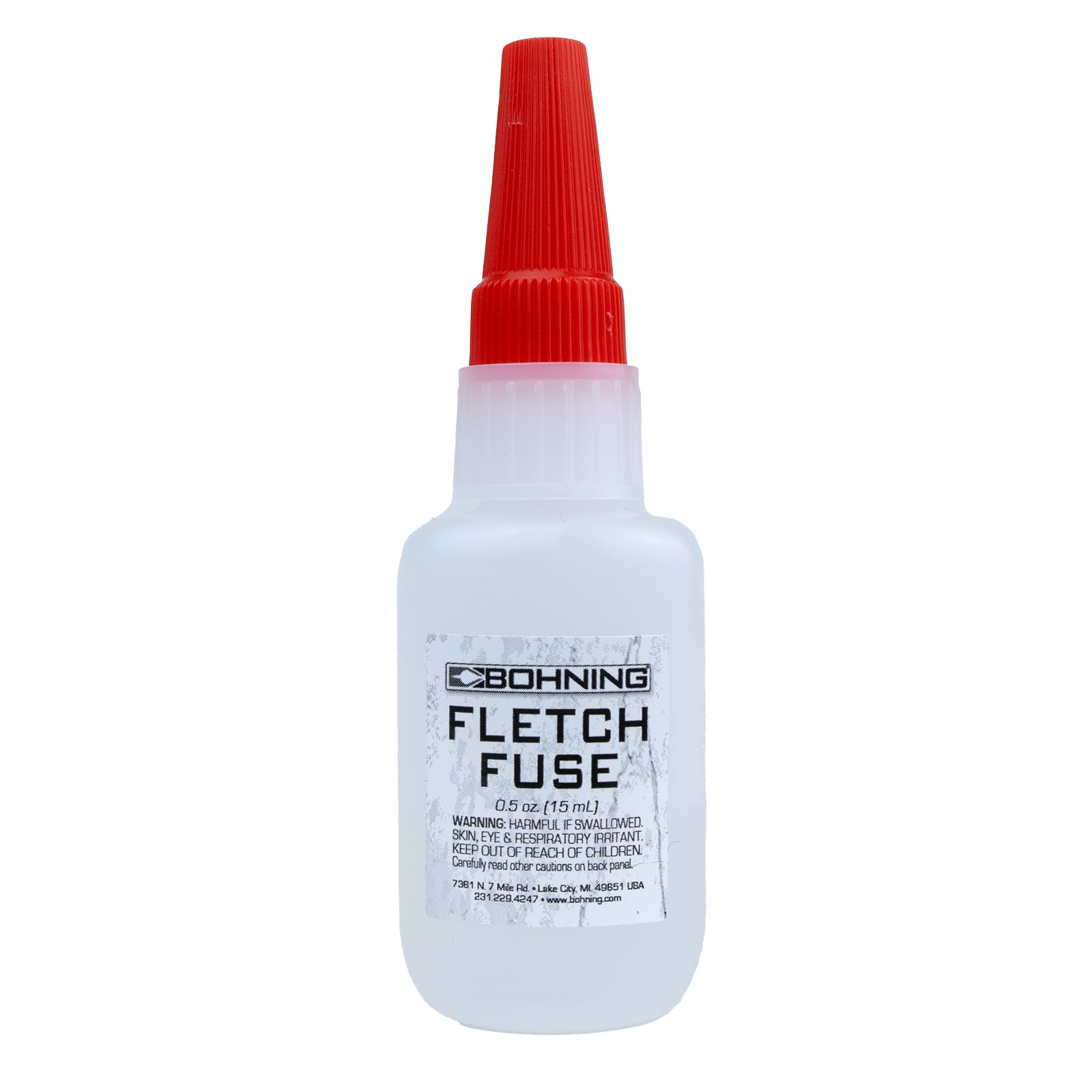 Bohning Fletch Fuse Instant Glue Fletch Fuse Insant Glue, 1/2 oz - [size:1 Pack,color:Clear]