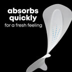 U by Kotex Balance Daily Panty Liners for Thongs, Wrapped, Light Absorbency, Regular Length, 50 Count (Packaging May Vary) - [size:50 Count]