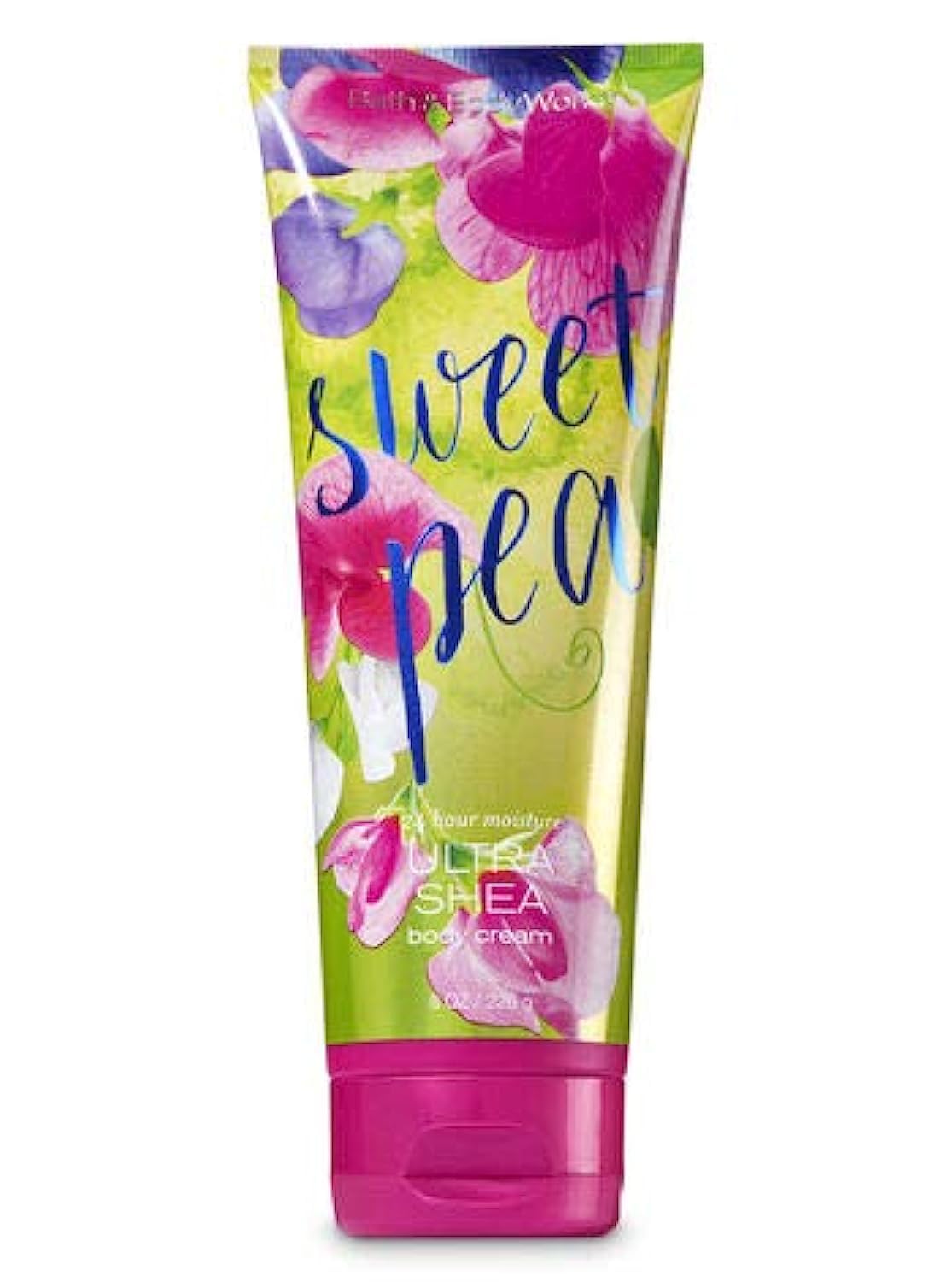 Bath and Body Works Sweet Pea Ultra Shea Body Cream 8 Ounces - [size:8 Ounce (Pack of 1)]