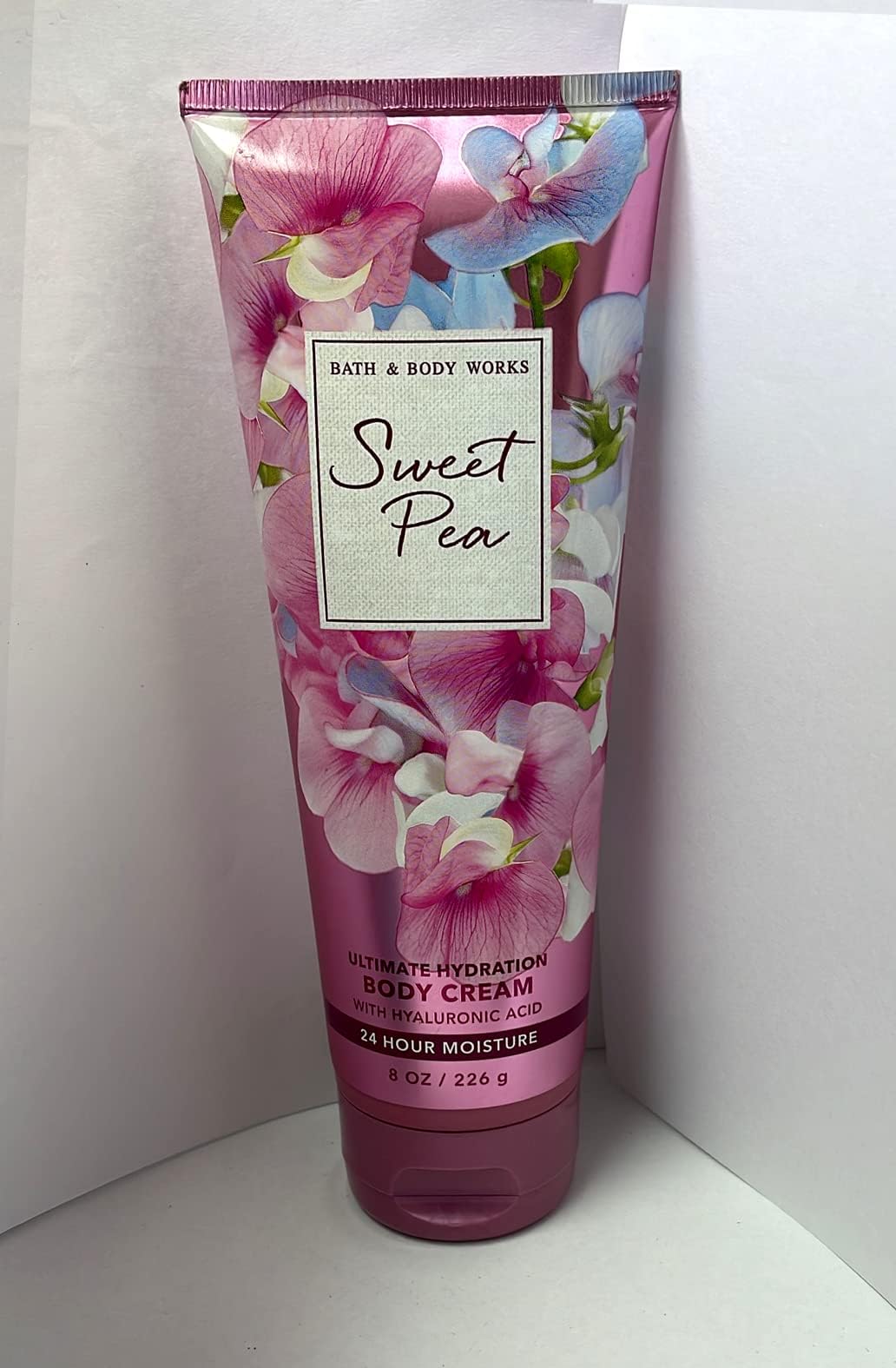 Bath and Body Works Sweet Pea Ultra Shea Body Cream 8 Ounces - [size:8 Ounce (Pack of 1)]