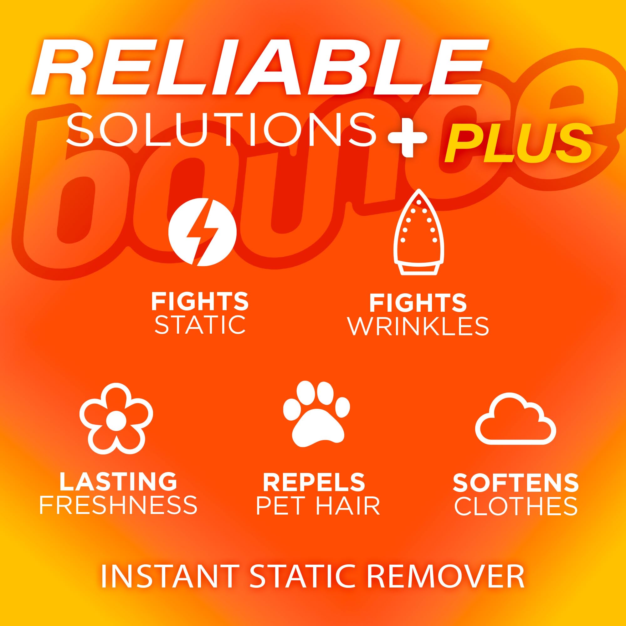 Bounce Anti Static Spray, 3 in 1 Instant Anti Static Spray & Instant Wrinkle Release, Odor Eliminator & Fabric Refresher, Travel Size (3 Oz,Pack of 3) - [size:3 Ounce (Pack of 3)]