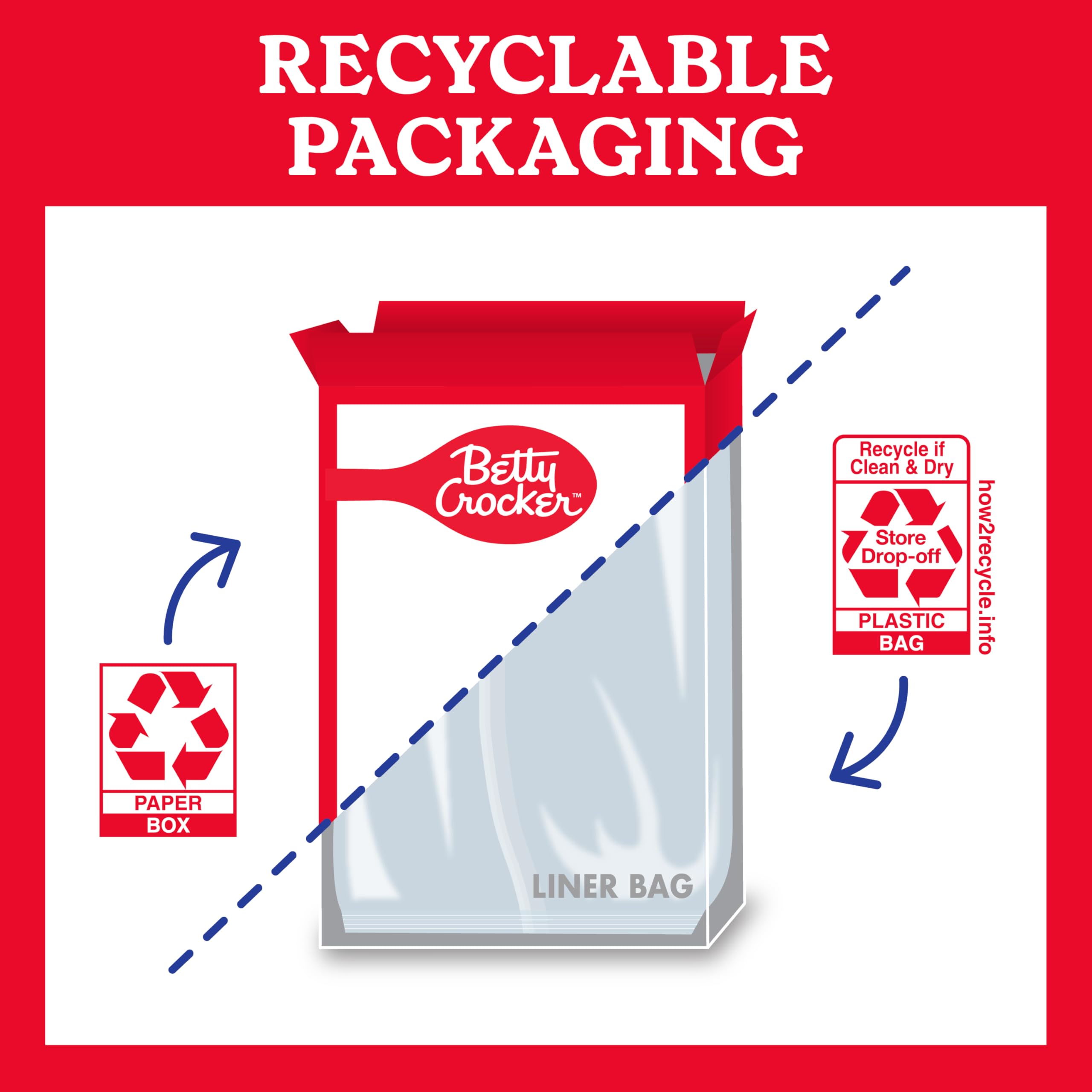 Betty Crocker Wild Blueberry Muffin and Quick Bread Mix, Wild Maine Blueberries Inside, 16.9 oz - [size:16.9 ounce (Pack of 1)]