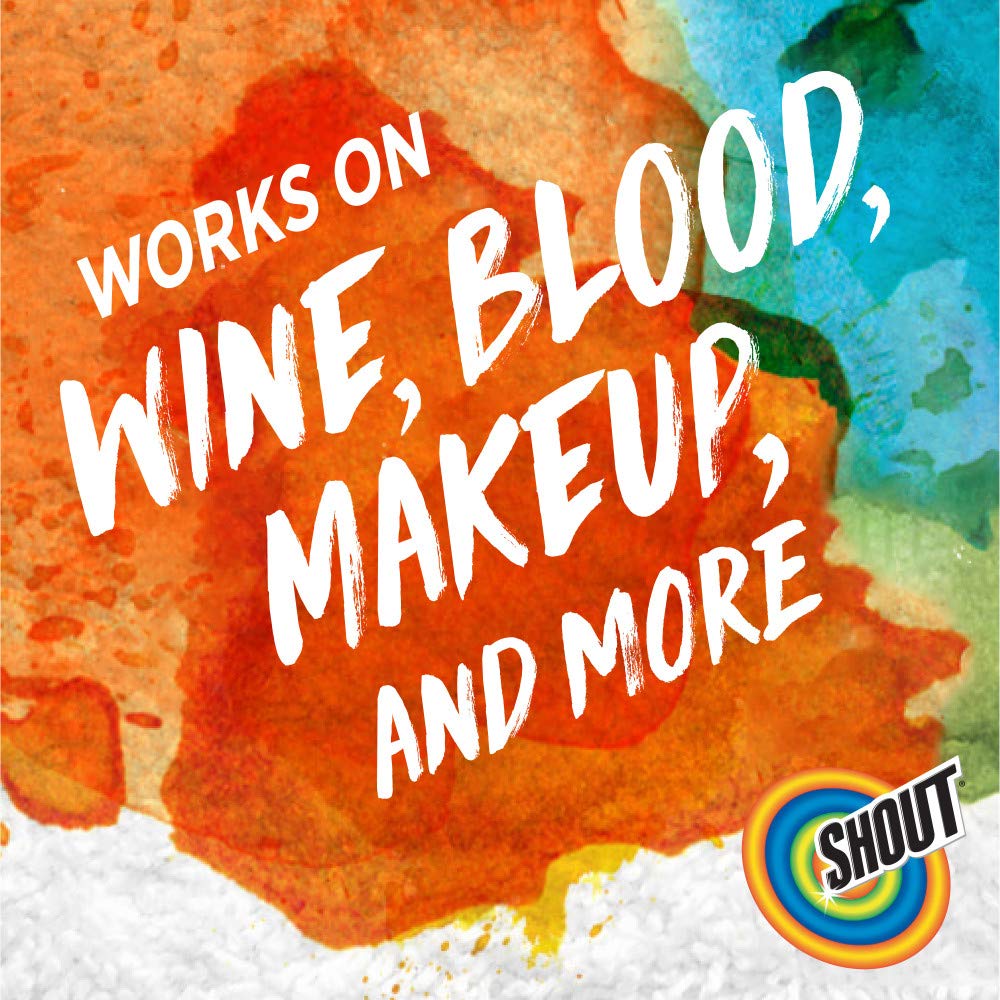 Shout Advanced Laundry Stain Remover Gel for Clothes Laundry, Breaks down stubborn, dried-in, and tough stains - 22oz Spray - [size:22 Fl Oz (Pack of 1)]