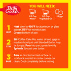 Betty Crocker REESE'S Peanut Butter Coffee Cake Mix, Made with REESE's Mini Peanut Butter Chips, Holiday Baking, 14.2 oz - [size:14.2 Ounce (Pack of 1)]