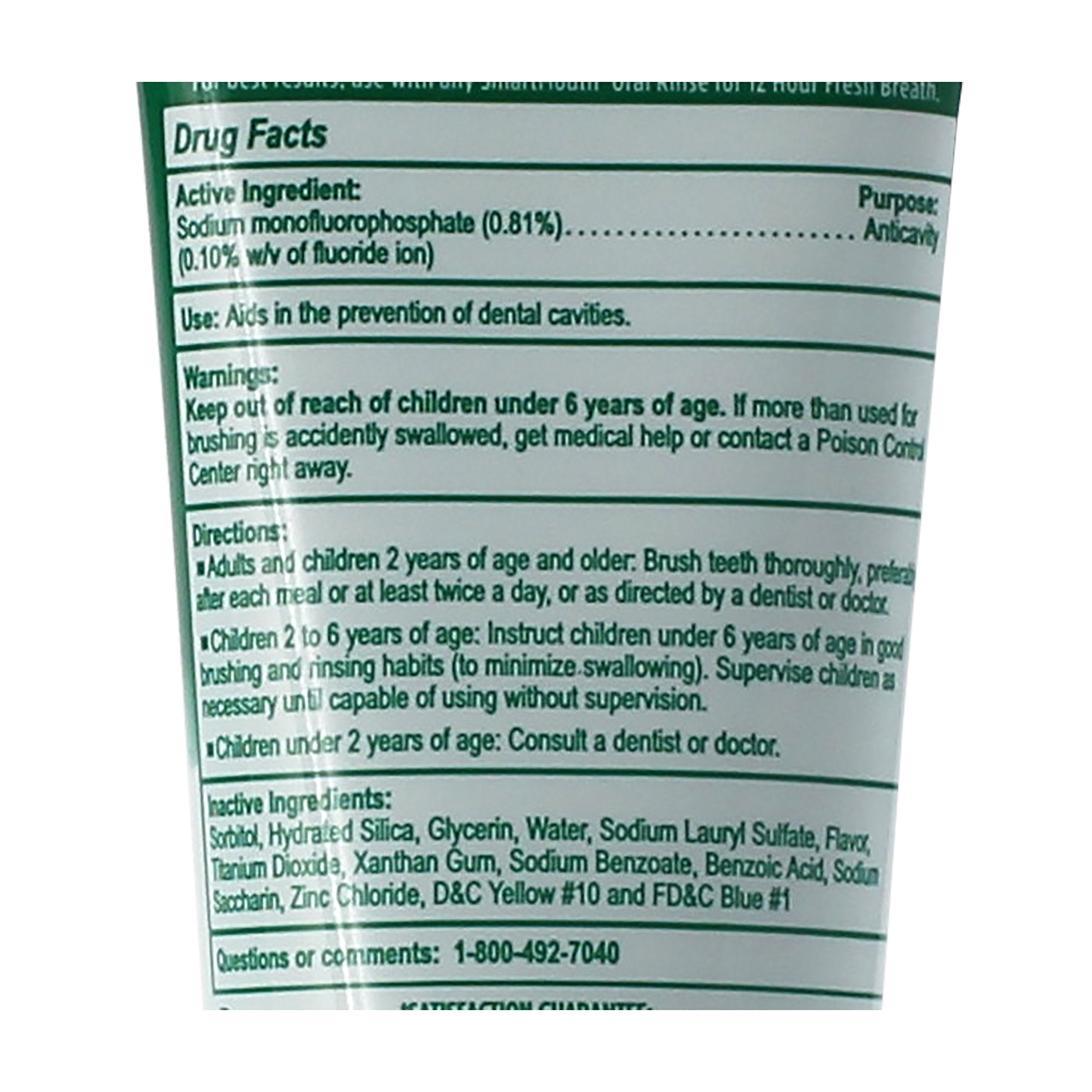 SmartMouth Premium Toothpaste, Travel Friendly 3.4 Ounce Size - [size:3.4 ounce (Pack of 1)]