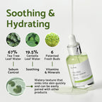 iUNIK Centella Edition Skincare Set (Cream 2.02 fl.oz. & Mini Serum 0.51 fl.oz.) - Centella Asiatica and Tea Tree Leaf Waters to Soothe, Calm, Moisturize, and Protect the Skin - [size:2 Piece Set]