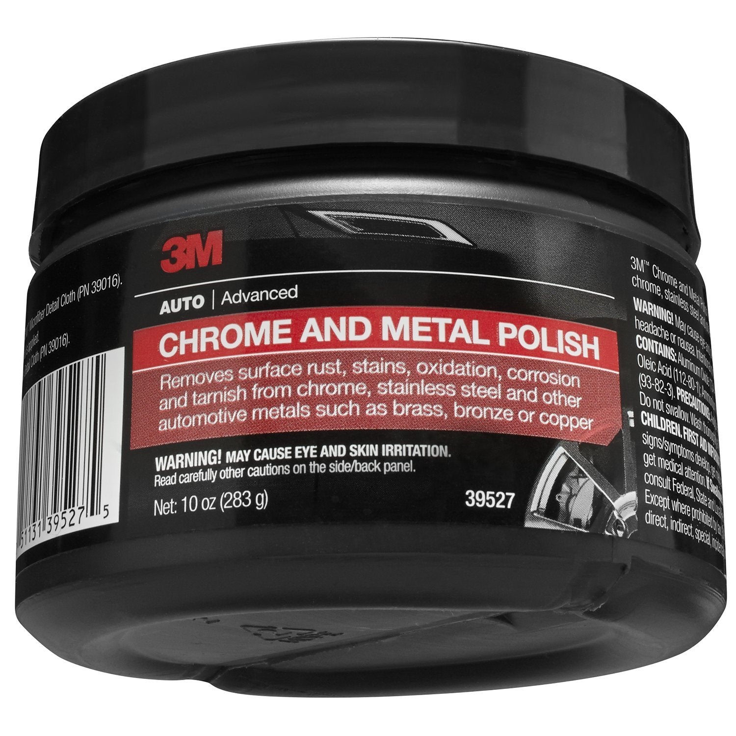 3M Chrome and Metal Polish, 39527, 10 oz, Used on Wheels, Trim and Bumpers, for Automotive - [size:10 Ounce,color:Pink]