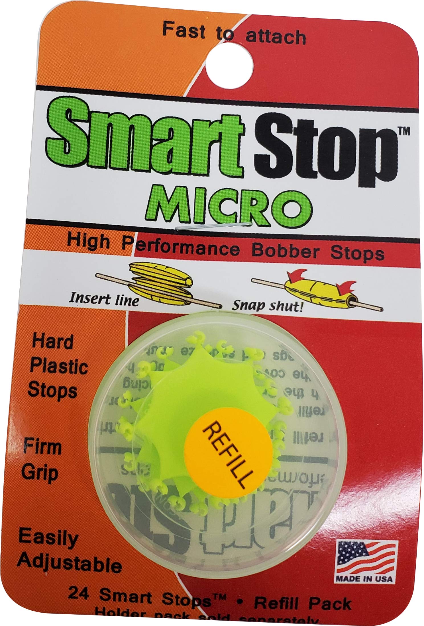 Clearly Outdoors Smart Stop Micro Bobber Stop Triple Refill Pack