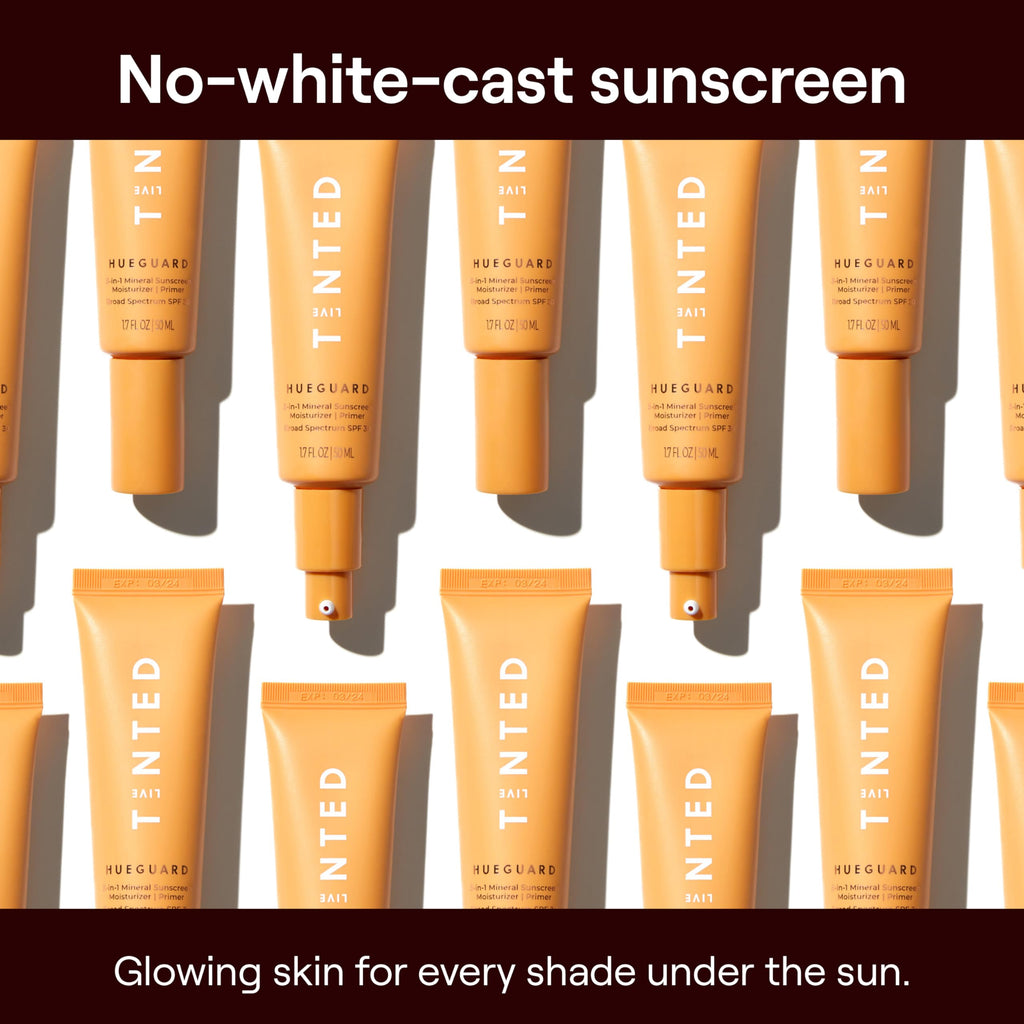 Live Tinted Hueguard® Mini 3-in-1 Mineral Sunscreen, Moisturizer, & Primer for Face and Body - Hydrate and Protect the Skin Year Round - SPF 30 to Protect Against UVA/UVB Rays, 0.5 Fl Oz - [size:0.5 Fl Oz (Pack of 1)]