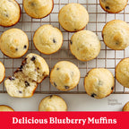 Betty Crocker Wild Blueberry Muffin and Quick Bread Mix, Wild Maine Blueberries Inside, 16.9 oz - [size:16.9 ounce (Pack of 1)]